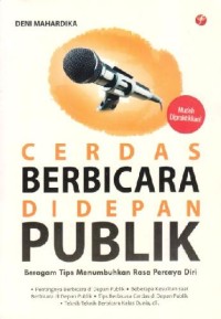 Cerdas Berbicara Di Depan Publik
