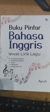 Buku Pintar Bahasa Inggris lewat Lirik Lagu